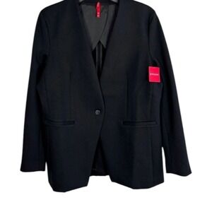 Spanx Perfect Collarless Blazer Women's M Classic‎ Business Casual Office